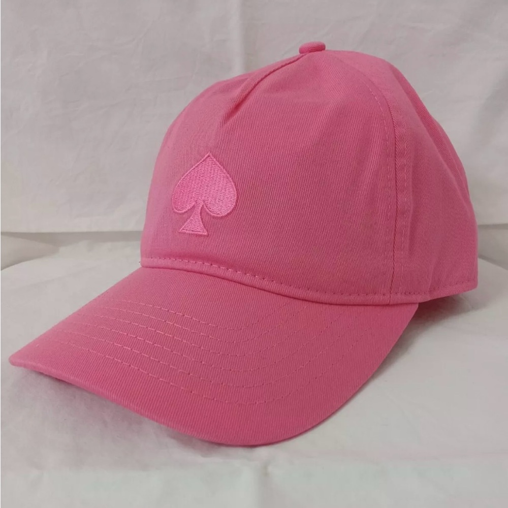 NWT Kate Spade Women's Strawberry Shake Cotton Baseball Logo Cap